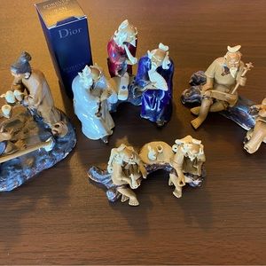 One set of  Shiwan China Ancient Town New Ceramics